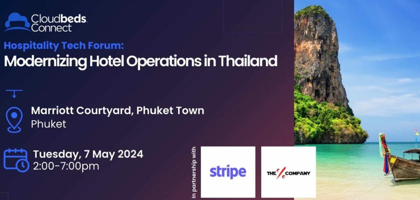 Cloudbeds Connect: Hospitality Tech Forum Event in Phuket