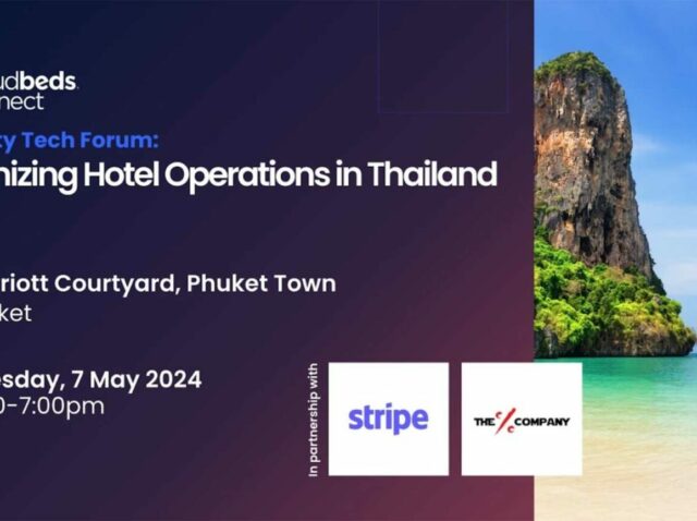 Cloudbeds Connect: Hospitality Tech Forum Event in Phuket