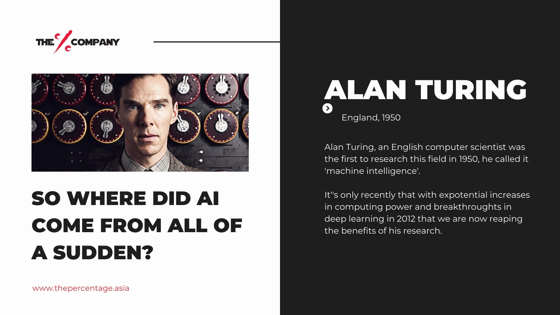 Alan Turing an English scientist