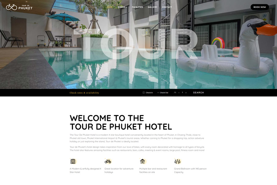 Tour de Phuket Hotel Web Design & Digital Marketing