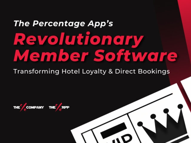 Introducing The Percentage App’s Revolutionary Member Software: Transforming Hotel Loyalty & Direct Bookings